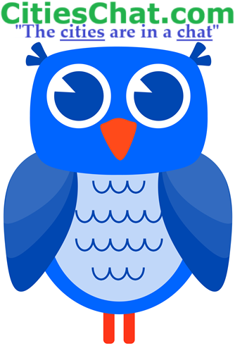 CitiesChat.com logo and link